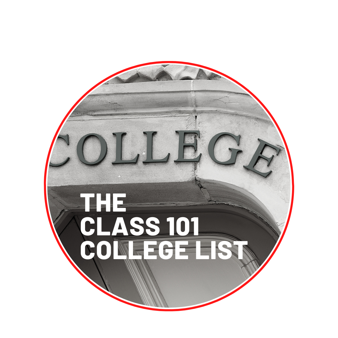 Class 101 s College List Class 101 Dayton OH South