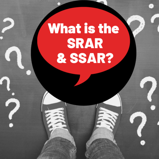 What is the SRAR/SSAR Self-Reported (student) academic record?