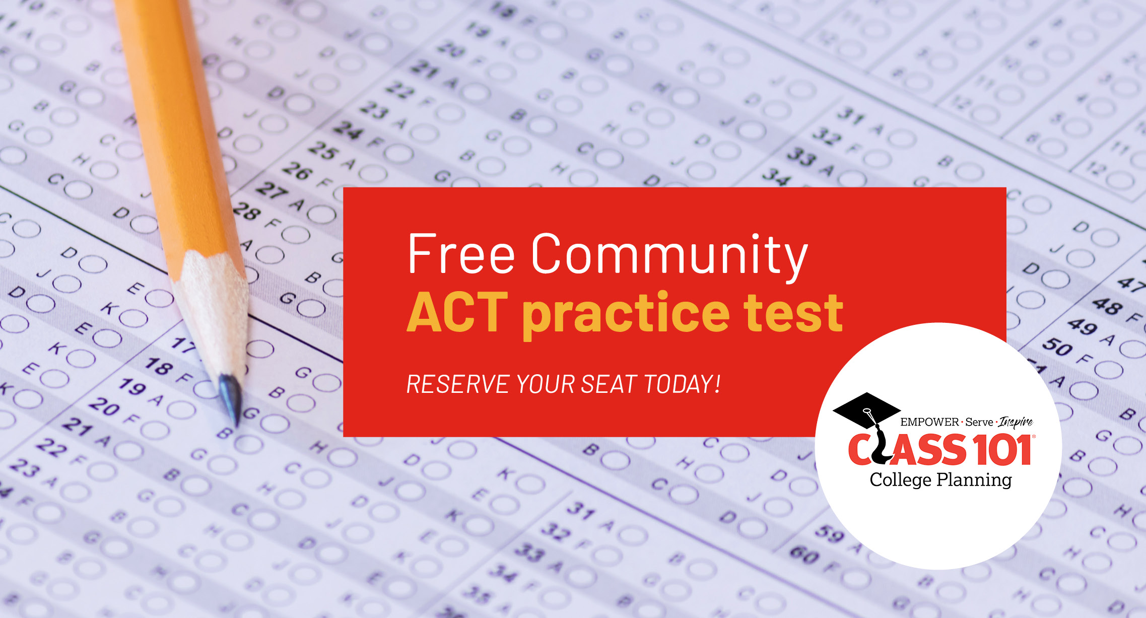 FREE ACT Practice Test Class 101 Irving TX